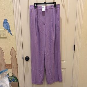 Elegant Purple Women's Pantsuit
